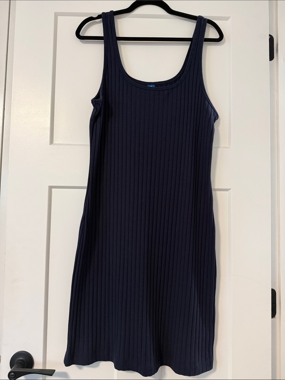 Old Navy Ribbed Tank Mini Dress - Navy Blue